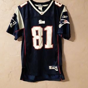 Pre Owned Reebok Randy Moss Patriots Jersey